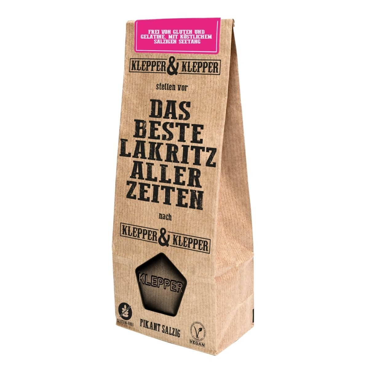 Klepper & Klepper Süßigkeit Klepper & Klepper „Das Beste Lakritz Aller Zeiten“ Pikant‑Salzig 200 g