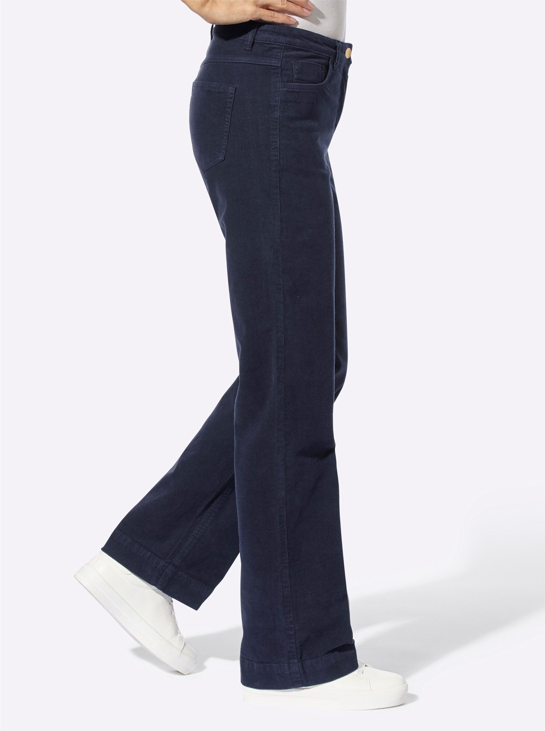 Witt Jerseyhose Feincord-Hose komfortabel