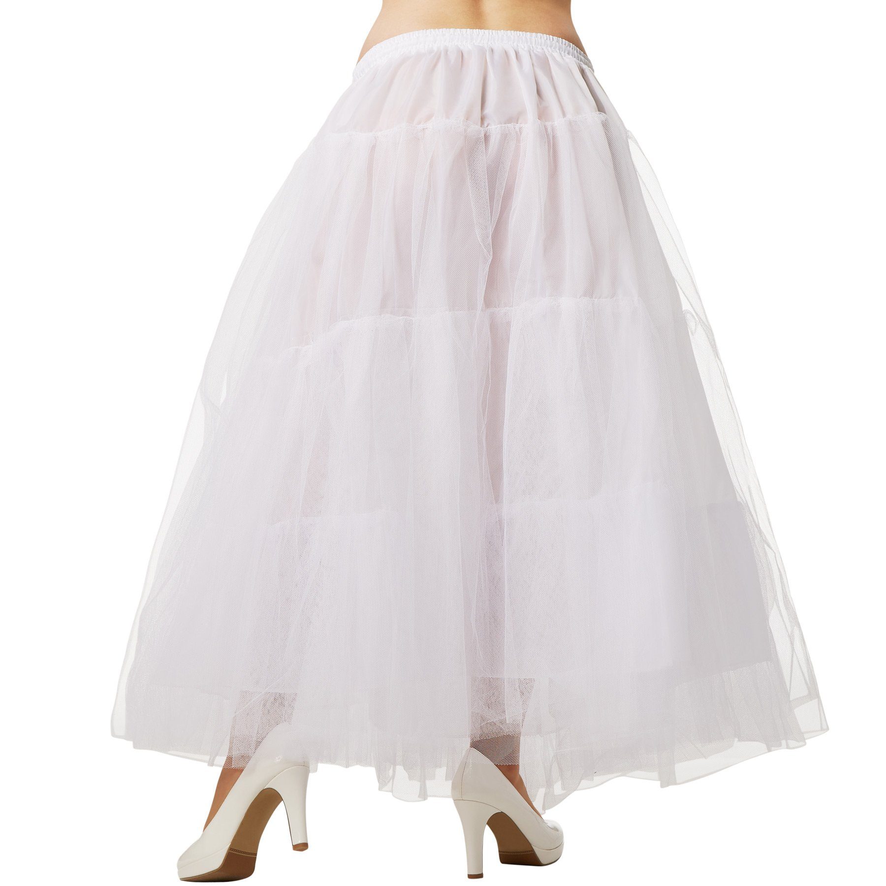 dressforfun Minirock Unterrock Tüll Petticoat