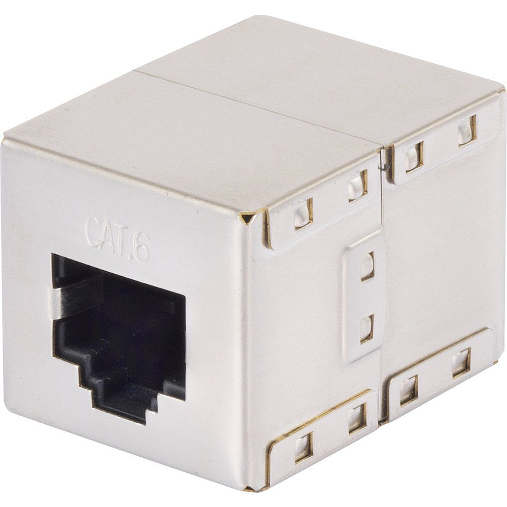Renkforce RJ45 Netzwerk Adapter CAT 6 [1x RJ45-Buchse - 1x RJ45-Buchse Adapter