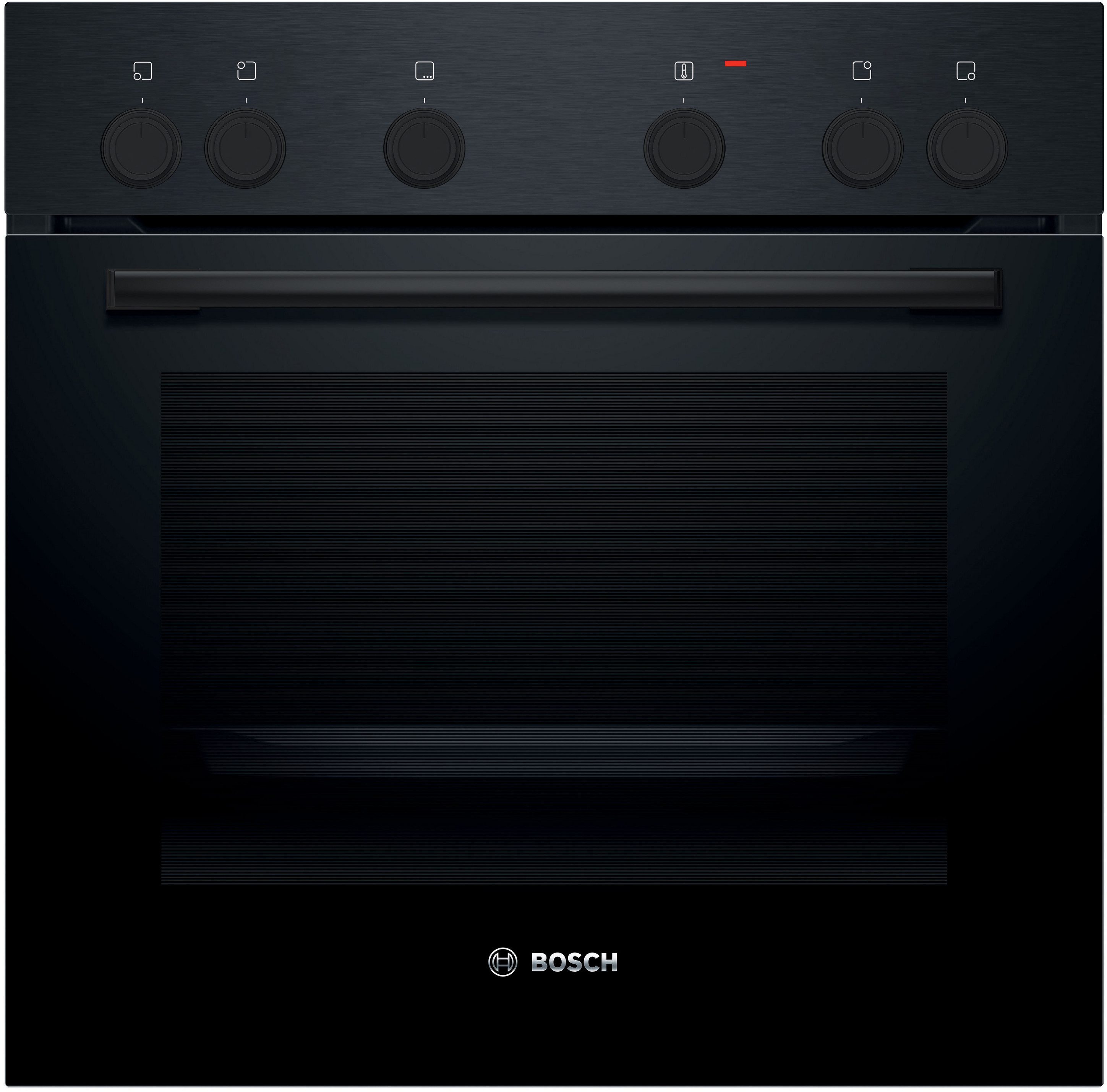 BOSCH Elektro-Herd-Set HND211LR1, mit Teleskopauszug nachrüstbar, 3D-Heißluft: Gleichmäßige Hitze für perfekte Ergebnisse