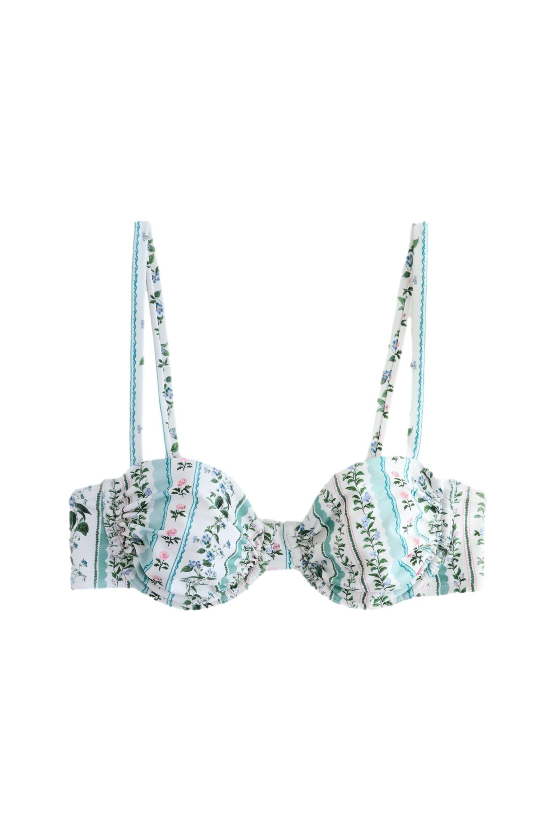 Bügel-Bikini-Top Unwattiertes Bikinioberteil mit Bügel
