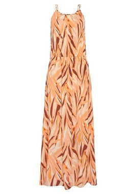 LASCANA Maxikleid aus gewebter Viskose im Alloverprint, leichtes Sommerkleid