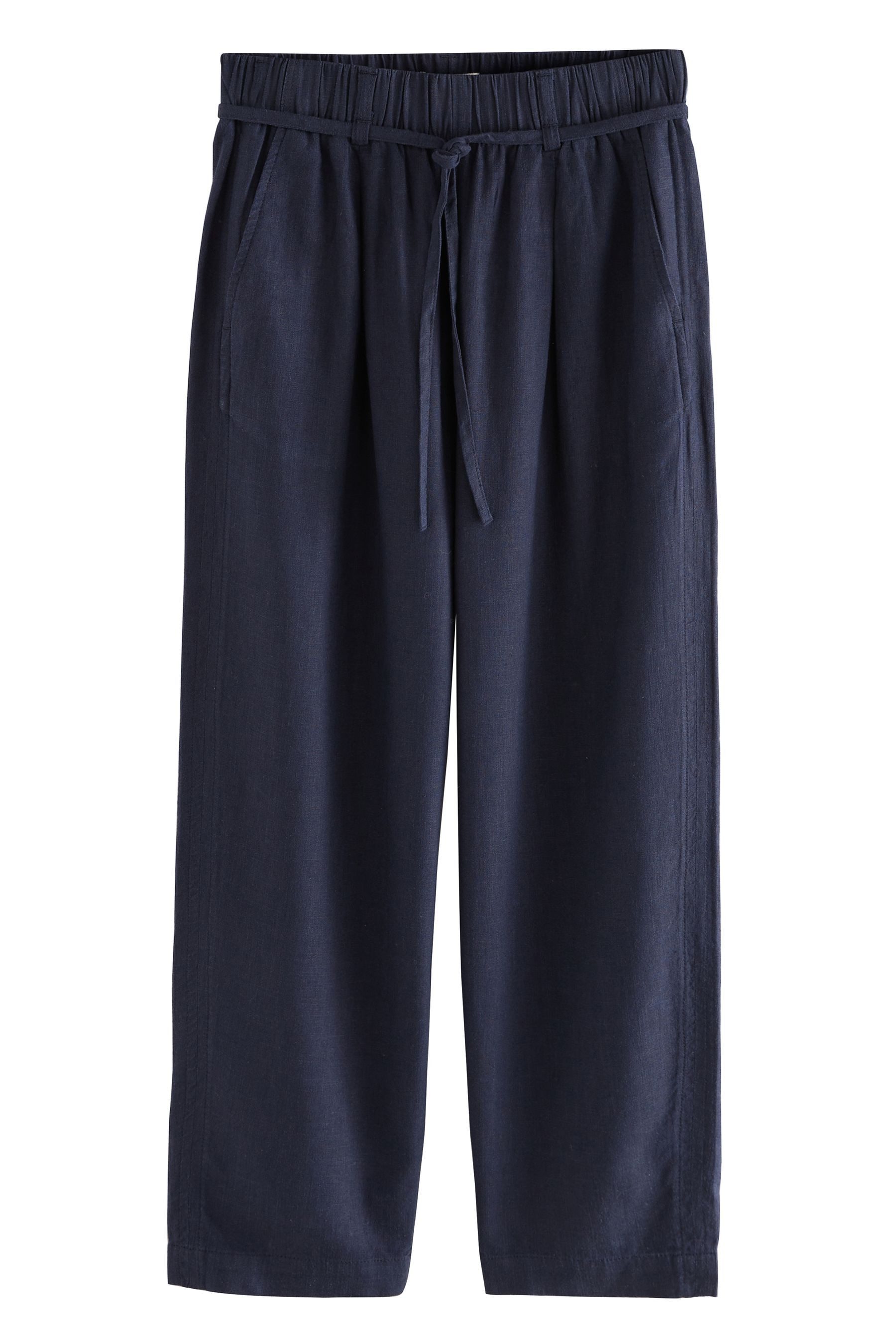 Next Leinenhose Hose mit Barrel-Bein und günstig online kaufen