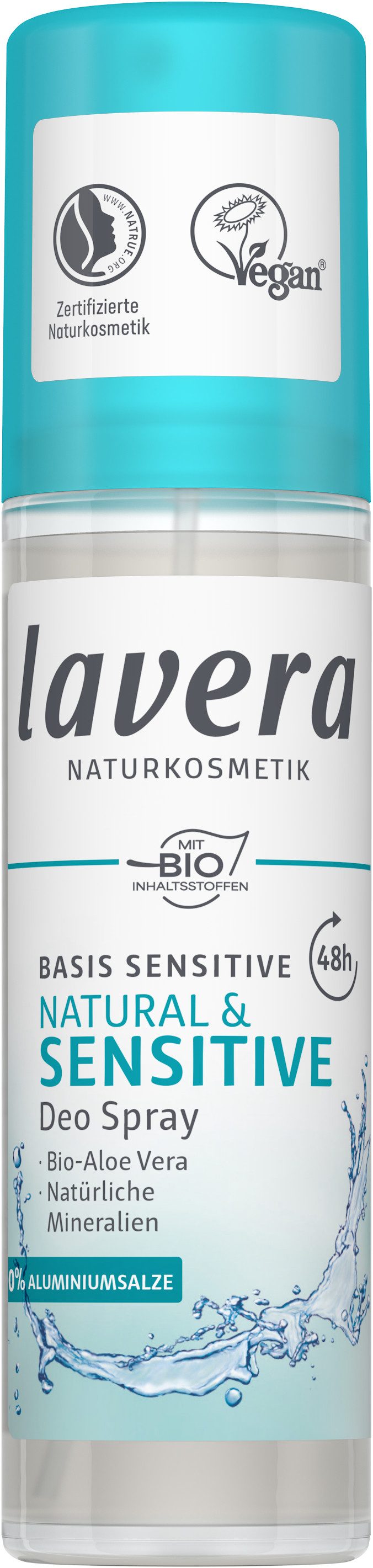 lavera Deo-Spray Deo Spray basis sensitive NATURAL & SENSITIVE