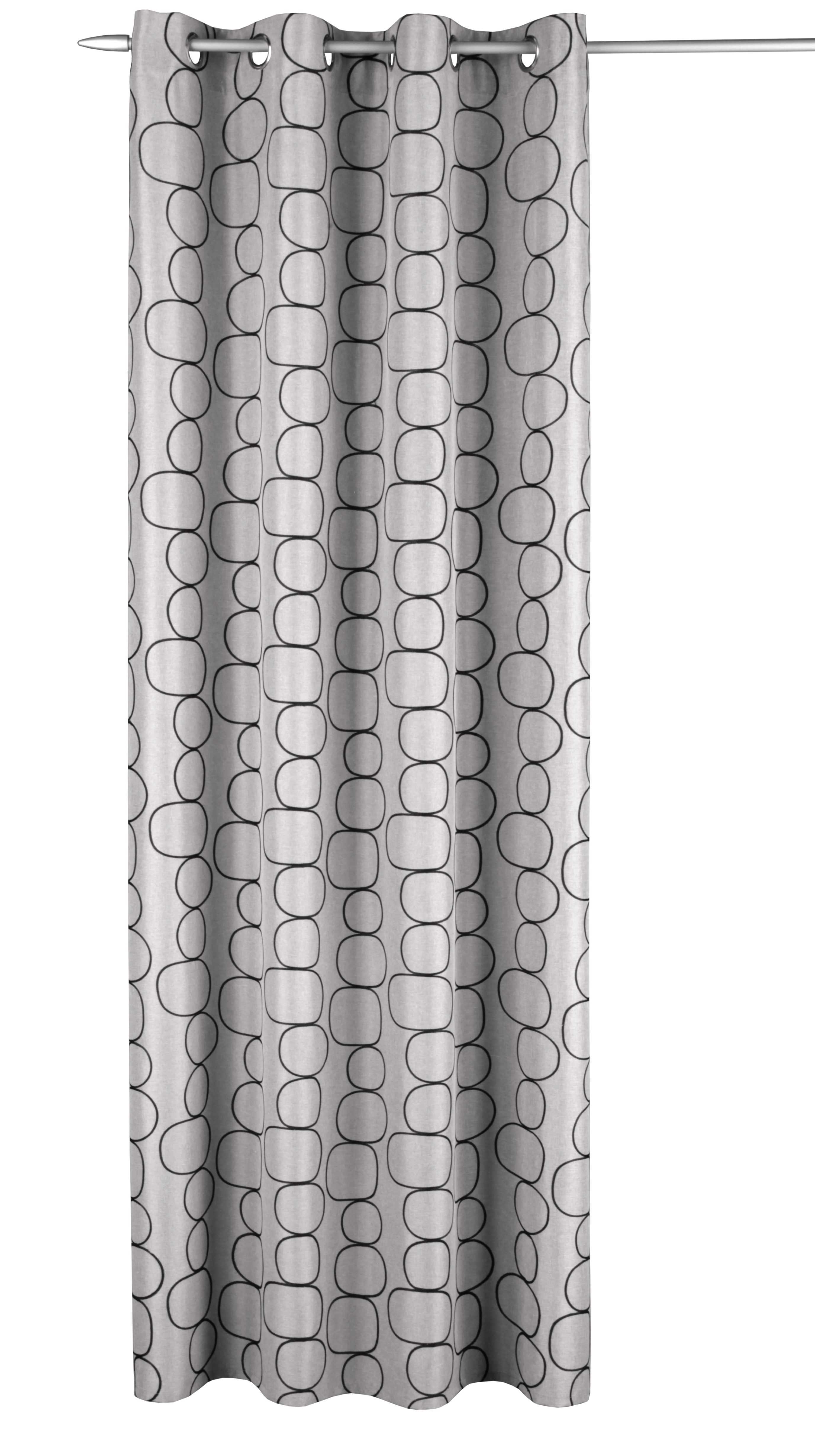 HOMING Vorhang Salma (1 St), Ösen, blickdicht, Fertigschal günstig online kaufen