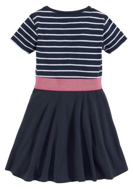 KangaROOS Jerseykleid für kleine Mädchen mit Glitzerband in der Taille