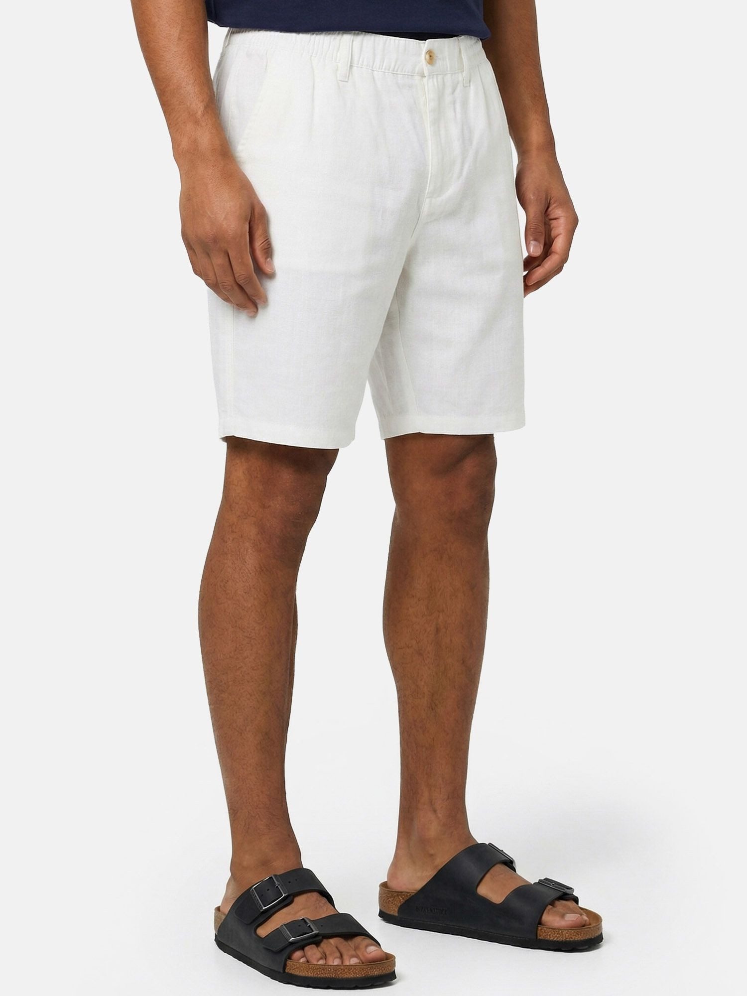 Tazzio Leinenhose A212 kurze Leinen Hose im Clean-Look – Bild 5 von 5