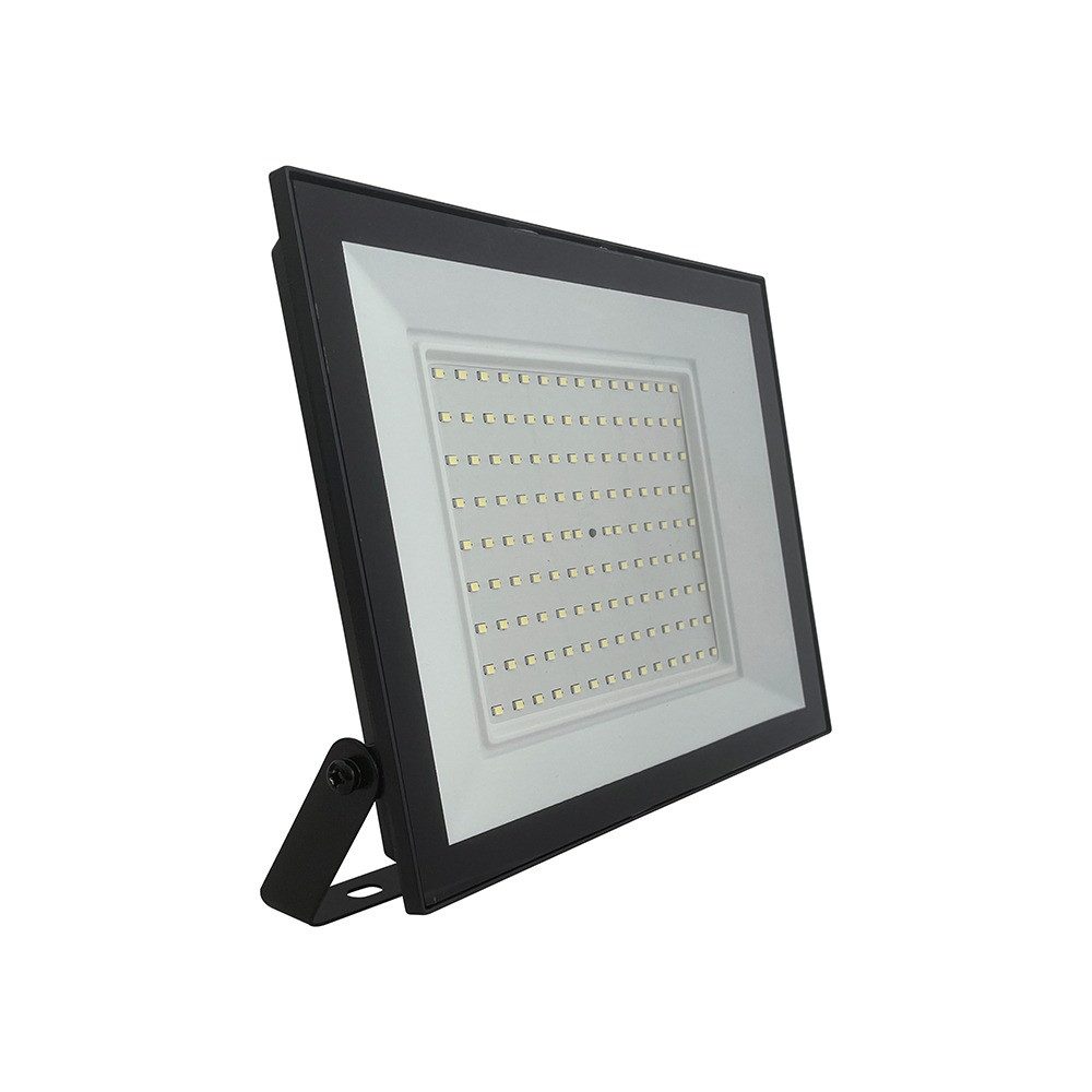 V-TAC LED Flutlichtstrahler, LED-Leuchtmittel fest verbaut, Kaltweiß, Tageslichtweiß, LED Außenstrahler Wandlampe Fassadenleuchte Flutlichtstrahler schwarz