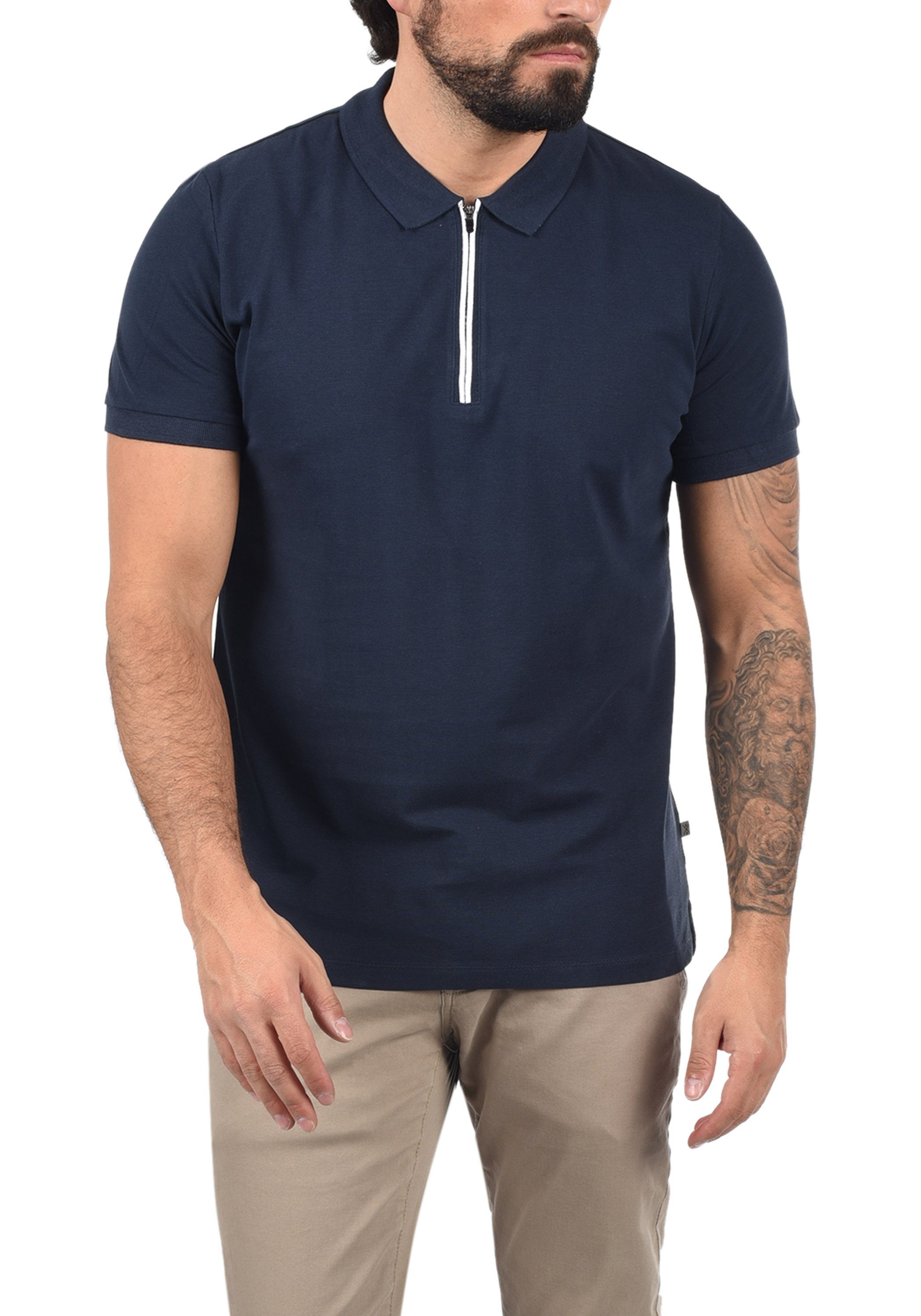 Polo Night Details - Navy modischen mit CFPolo (50442) 20502760 Poloshirt Casual Friday