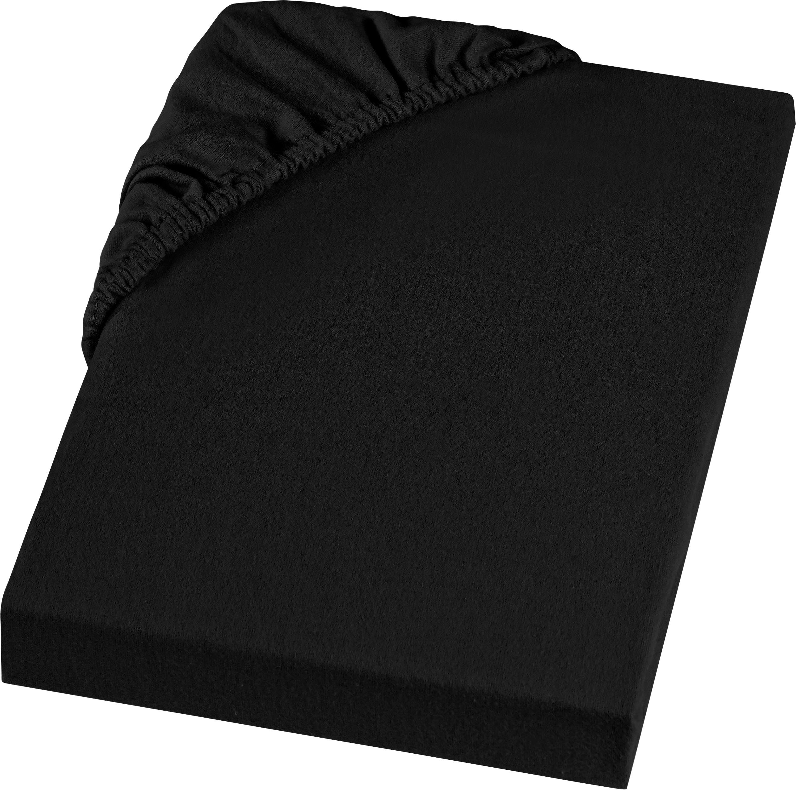 SETEX Spannbettlaken Feinbiber in Gr. 70x140, 90x200, 140x200 oder 180x200 cm, Feinbiber, Gummizug: rundum, (1 Stück), für Matratzen bis 23 cm Höhe, Winter, Bettlaken