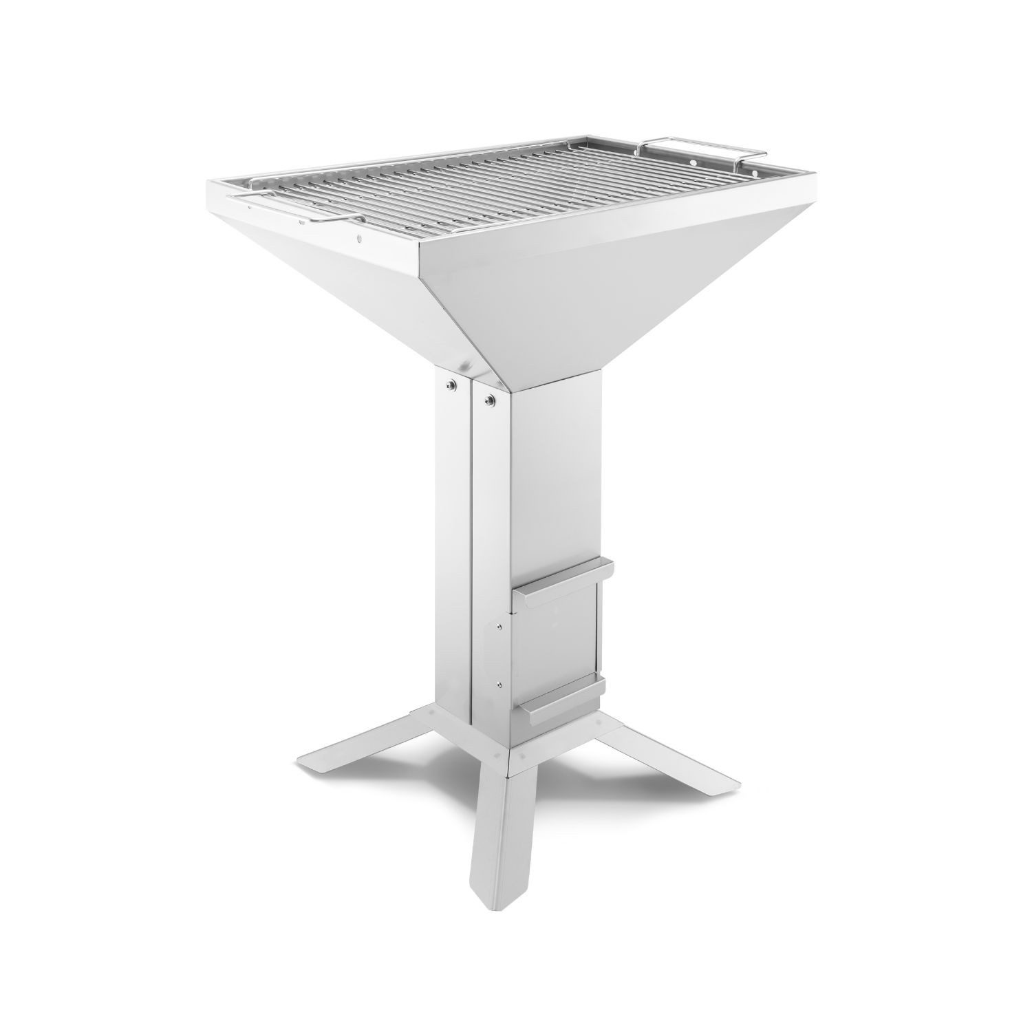 Thüros Holzkohlegrill Thüros T4-4F Säulengrill Grillfläche 40 x 60 cm mit 4 Füßen