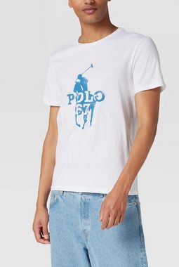 Ralph Lauren T-Shirt Polo Ralph Lauren Polo Player 67 Print T-Shirt Shirt Custom Slim Fit T