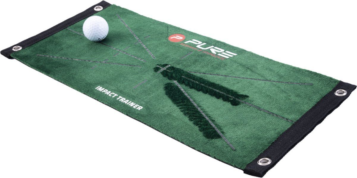 Pure 2 Improve Golfnetz Original Pure 2Improve Golf Puttingmatte, 52cmx23cm, Klein,Kompakt,für Zuhause & Unterwegs