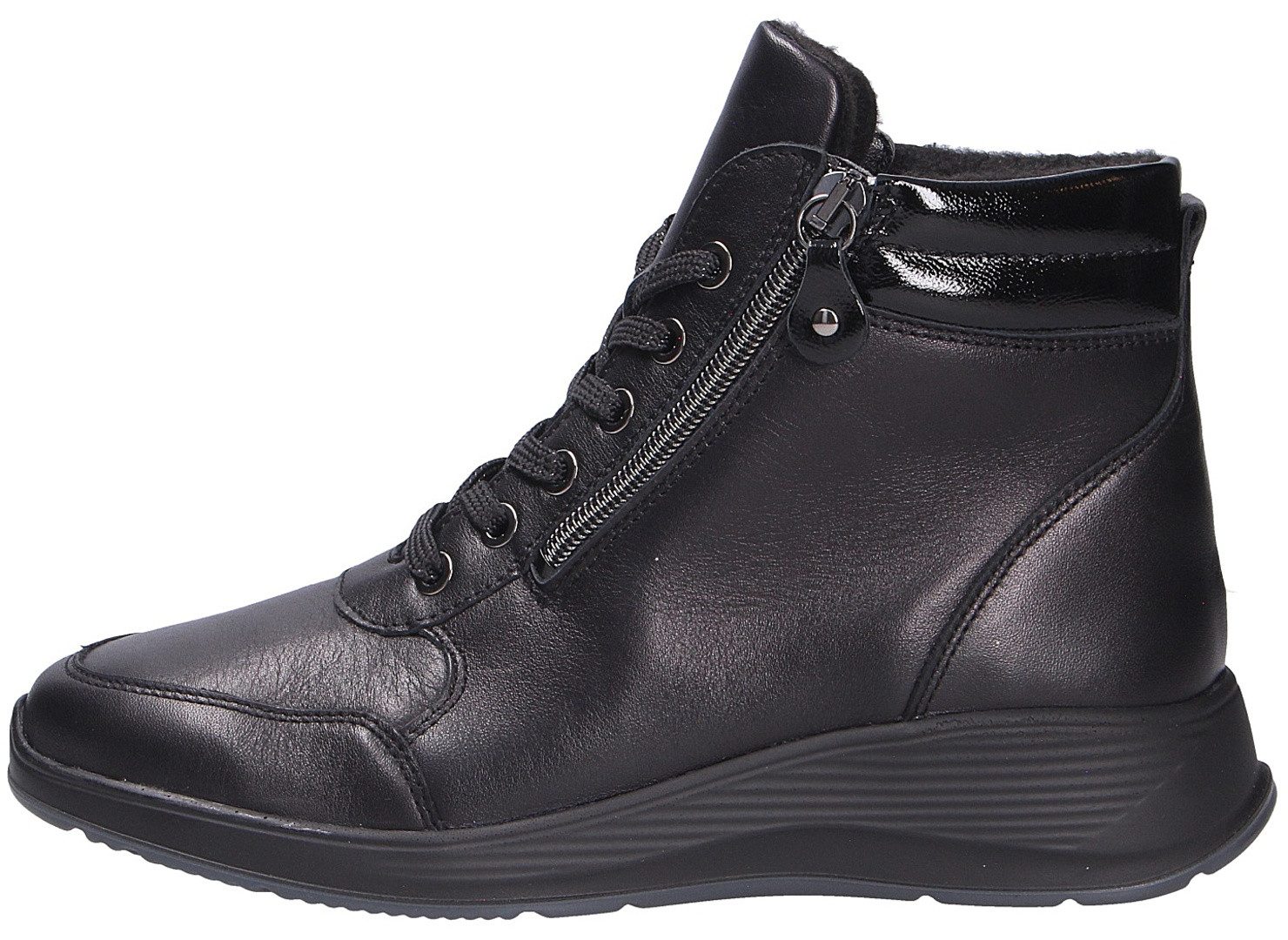 Waldläufer Waldläufer Damen Stiefelette KALEA schwarz Größe Schnürstiefel