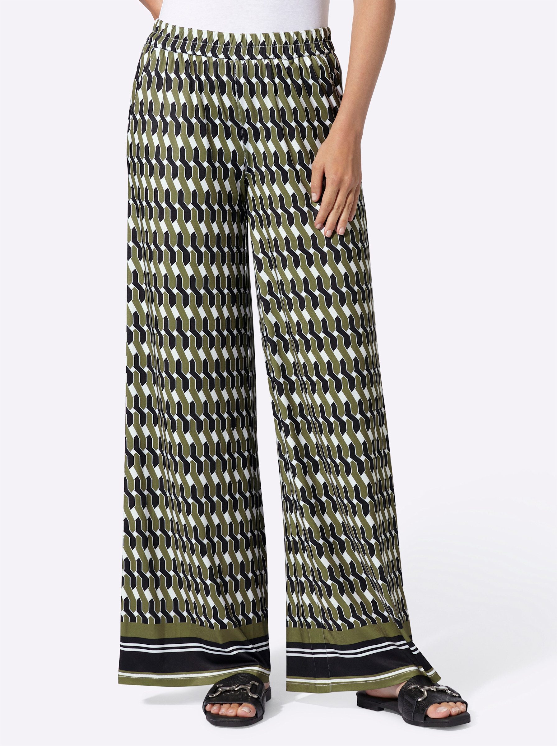 heine Jerseyhose Druckhose normal günstig online kaufen