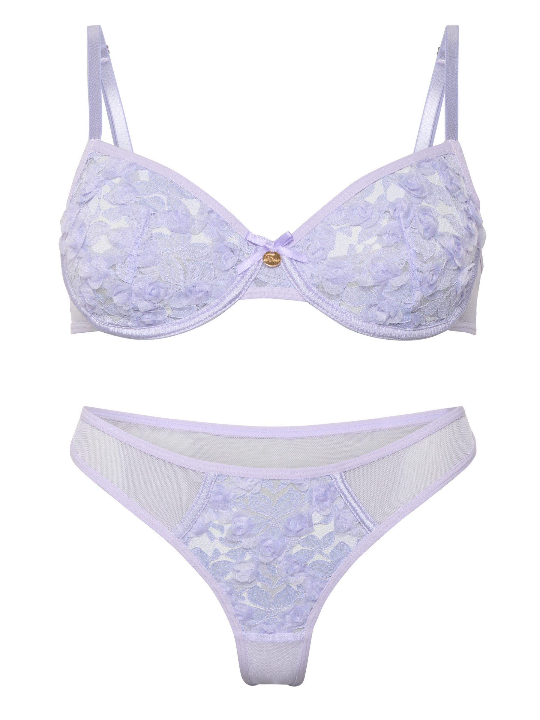 Orchibelle Set: Bügel-BH Sexy Damenunterwäsche – günstig online kaufen