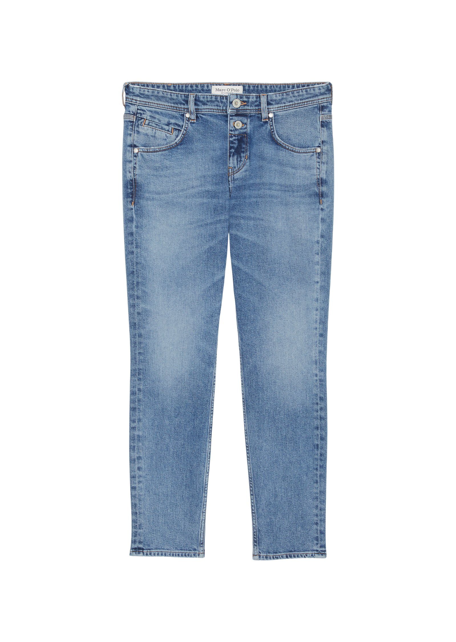 5-Pocket-Jeans aus Bio-Baumwoll-Mix