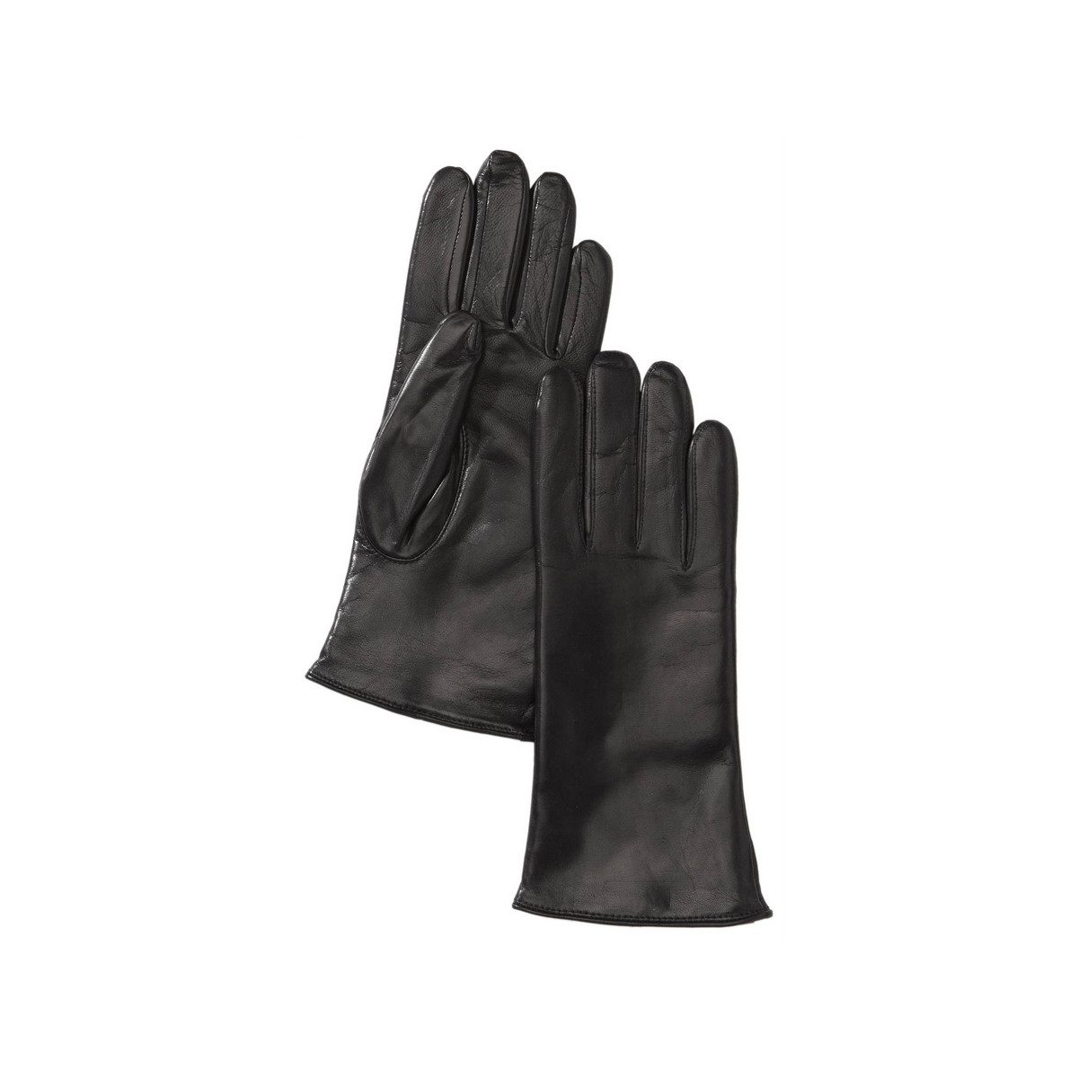 Abendhandschuhe Lederhandschuhe für Damen in schwarz