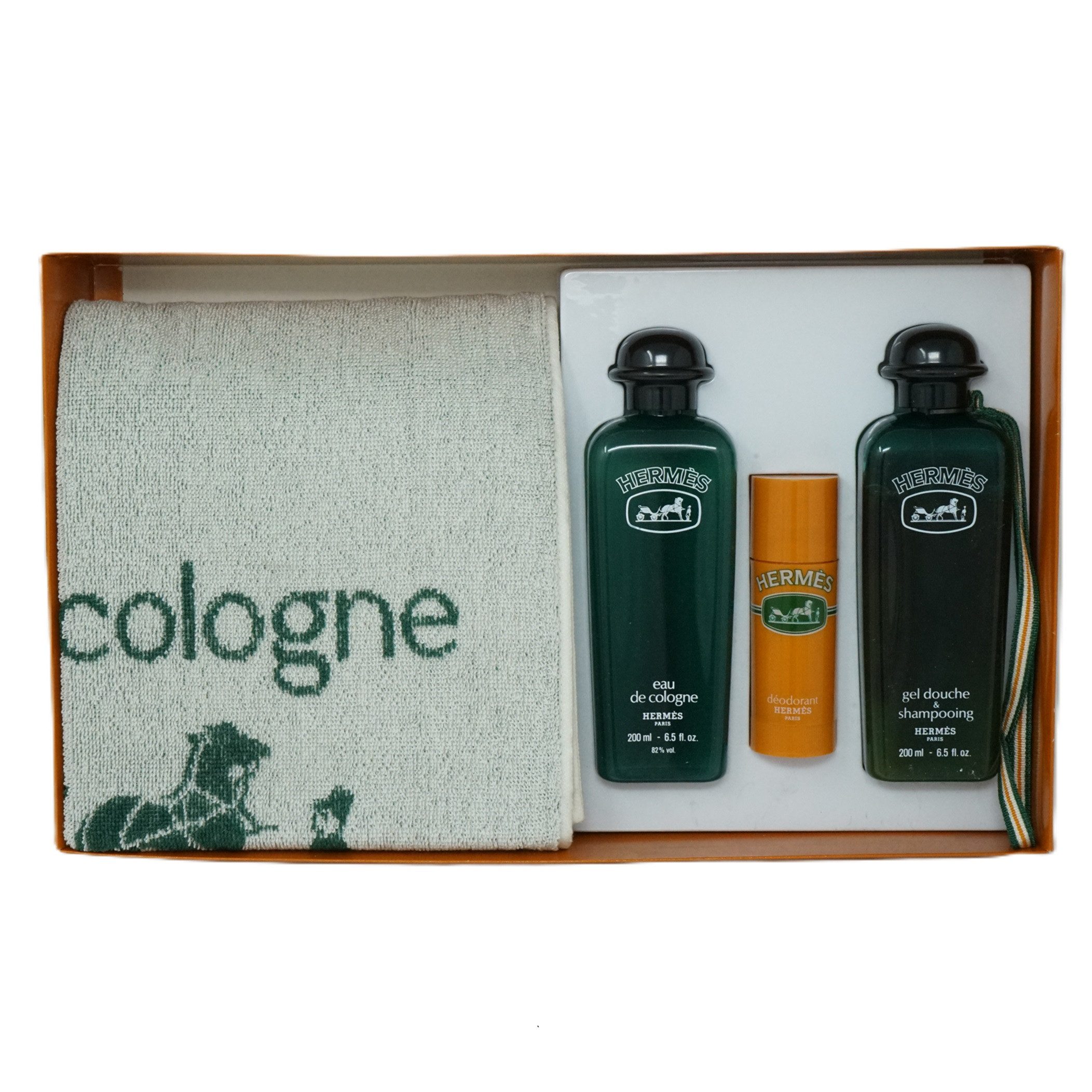 HERMÈS Eau de Cologne Hermes Eau de Cologne 200 ml + Shampoo Gel 200 ml + Handtuch