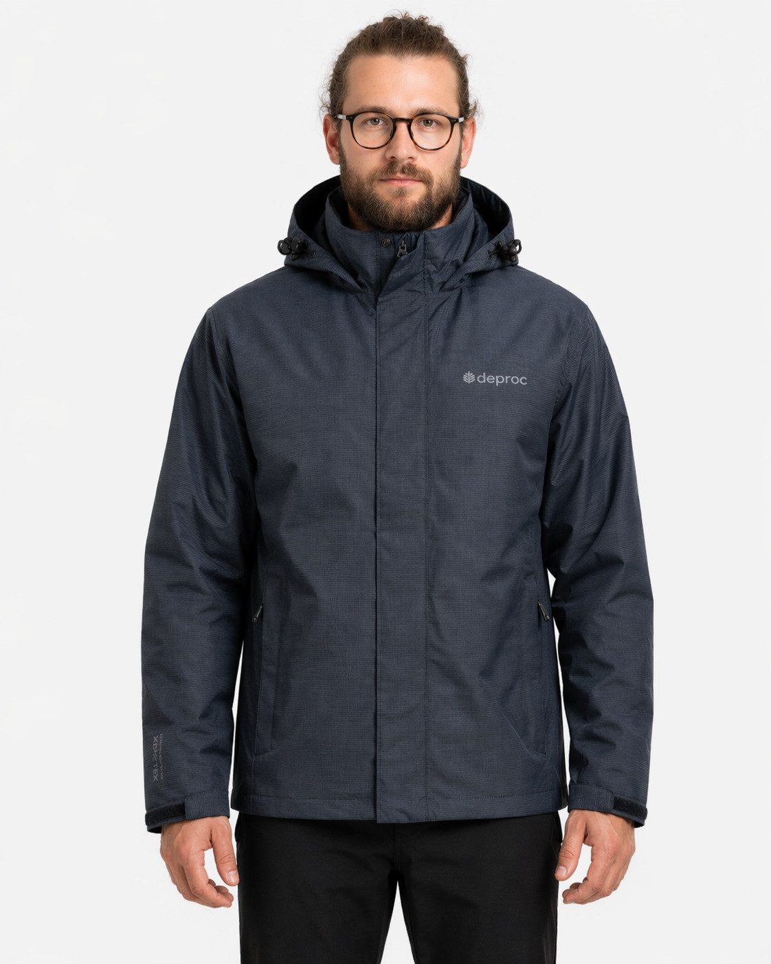 DEPROC Active Outdoorjacke LAVAL MEN CS Funktionsjacke, Wanderjacke, Regenjacke auch in Großen Größen erhältlich