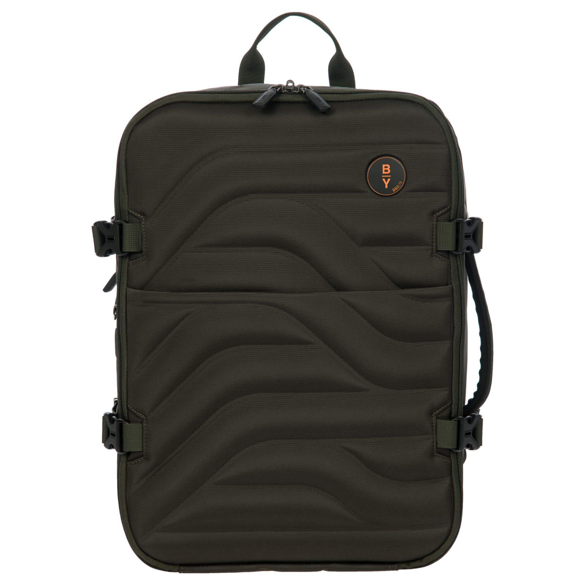 Bric's Laptoprucksack BY Ulisse Soft - Reiserucksack 15" 42 cm erw. (olivgrün)