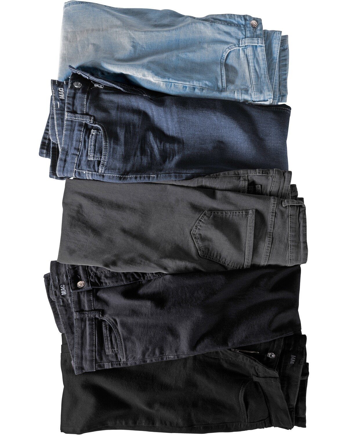 5-Pocket-Jeans Jeans Rinsewash/L34 MAC Pipe Angela