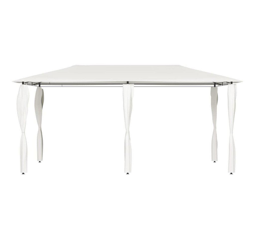 Thumbnail - vidaXL Partyzelt Pavillon mit Pfostenverkleidung 2,98x5,3x2,59 m Creme 160 g/m²