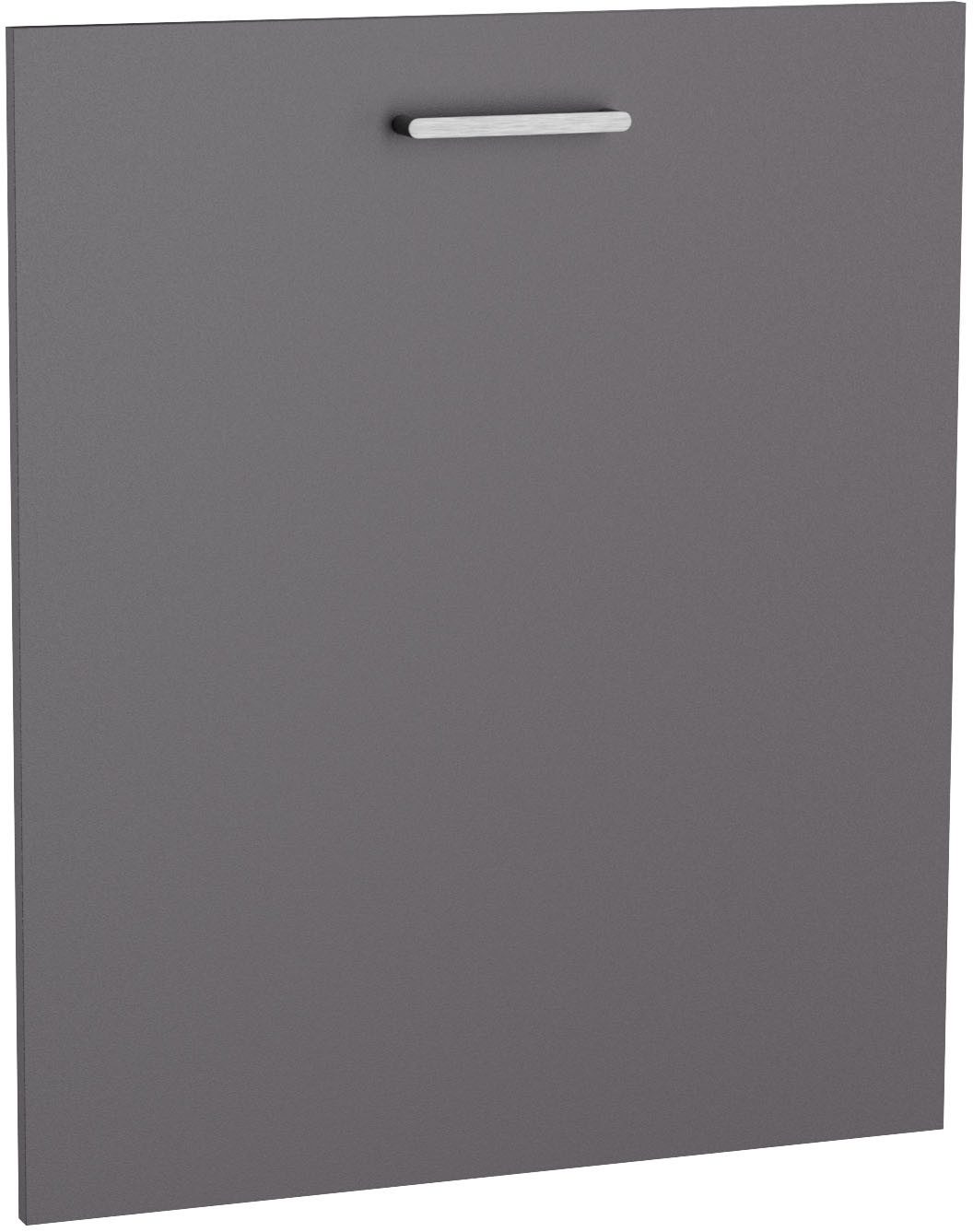 KOCHSTATION Frontblende KS-Lucy, Breite 60 cm, Metallgriff, für vollintegrierten Geschirrspüler