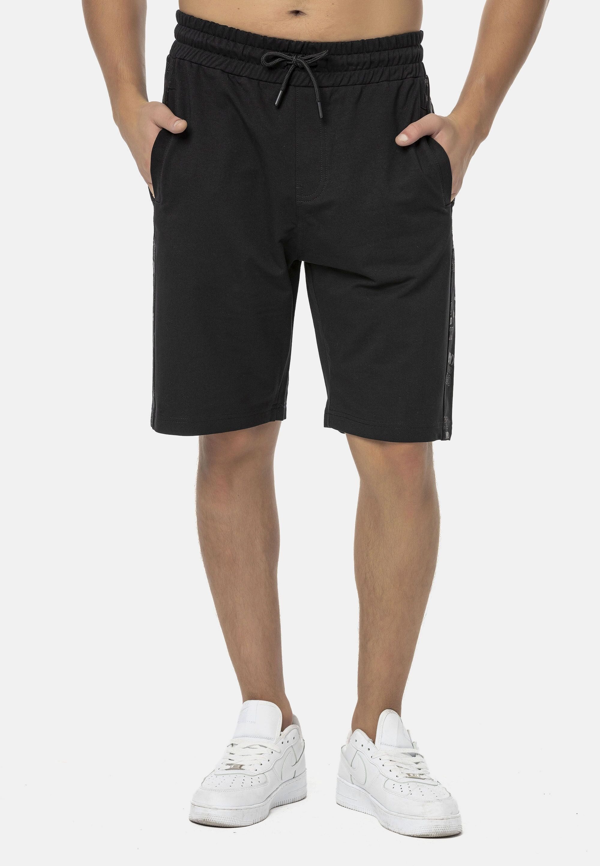 Cipo & Baxx Stoffhose Hosen mit dezentem Print