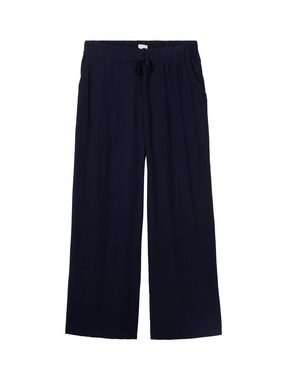 TOM TAILOR Culotte in Crinkle-Optik