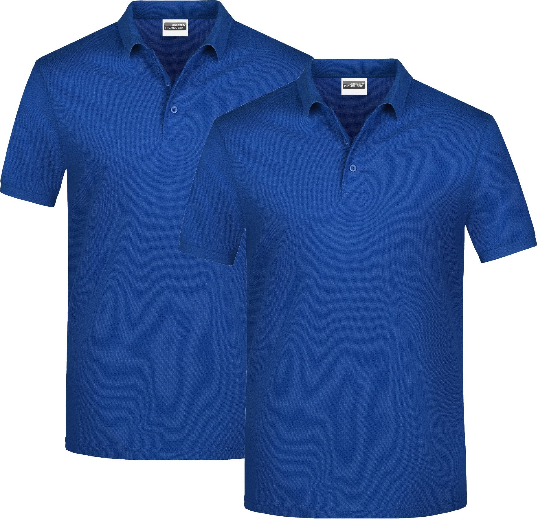 James & Nicholson Poloshirt Doppelpack Klassisches günstig online kaufen