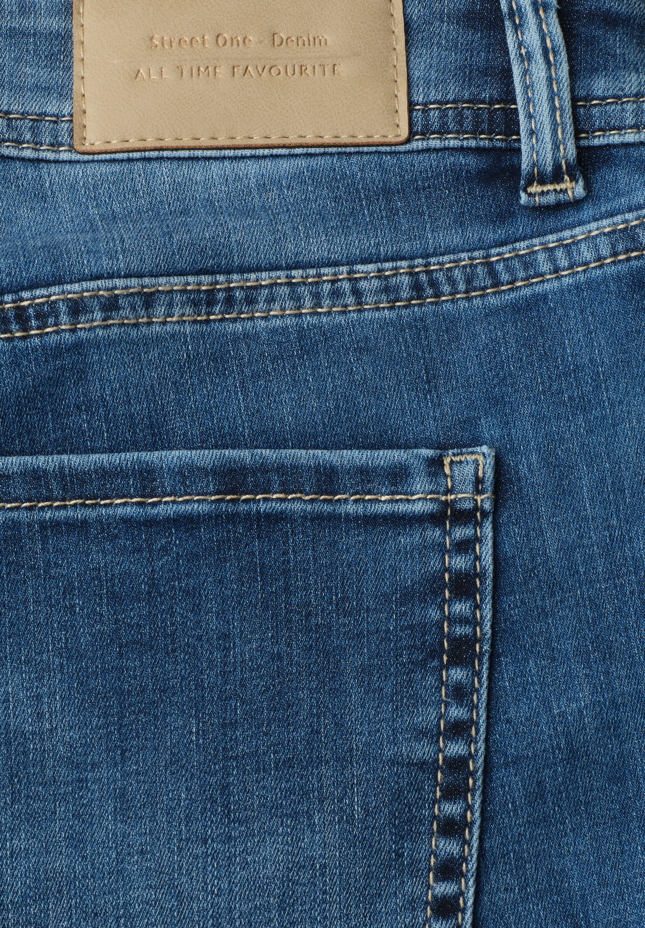 STREET ONE Slim-fit-Jeans 5-Pocket-Style