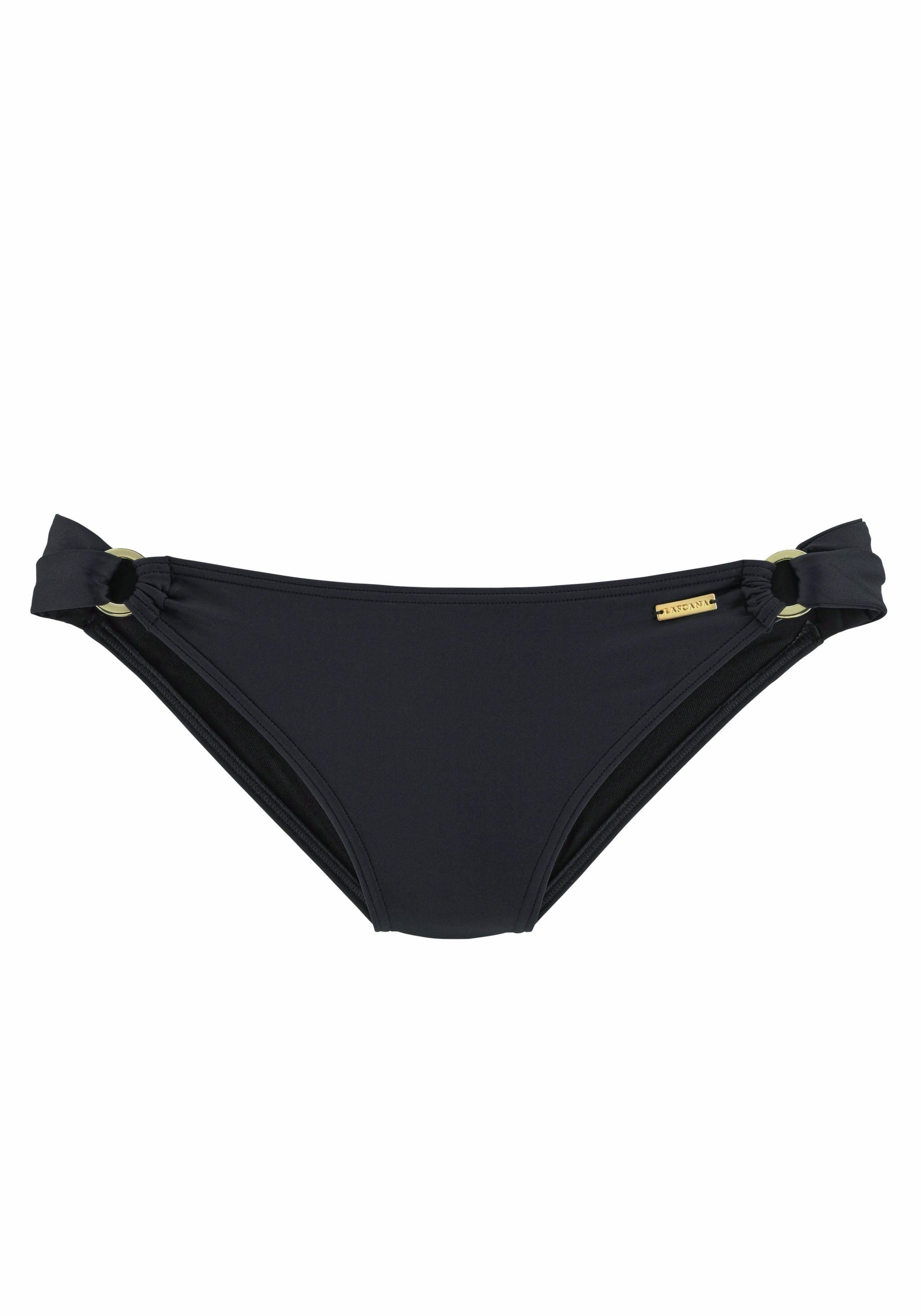 LASCANA Bikini-Hose Italy mit seitlichen Zierringen günstig online kaufen