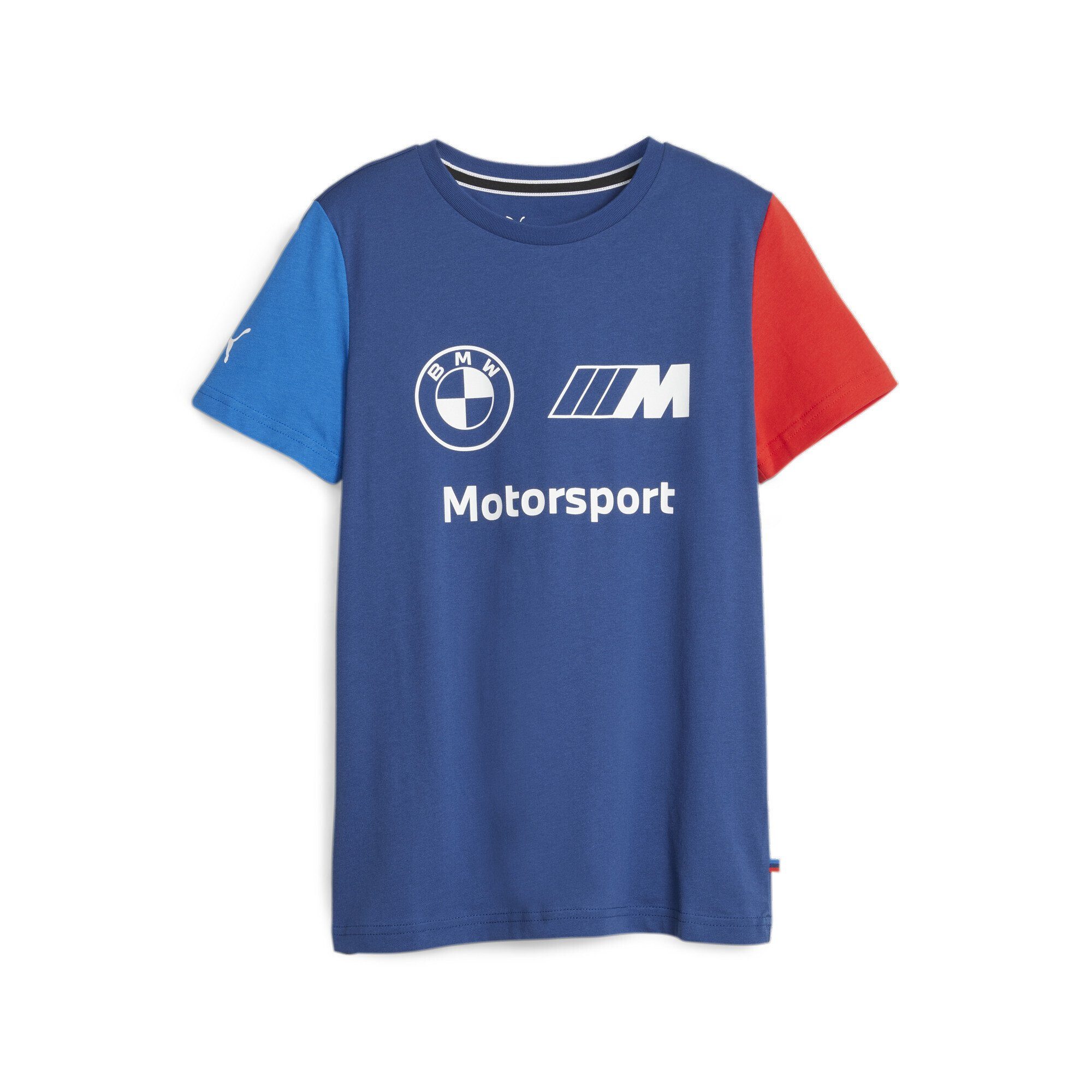 PUMA T-Shirt BMW M Motorsport Essentials Logo T-Shirt Jugendliche Pro Blue M Color