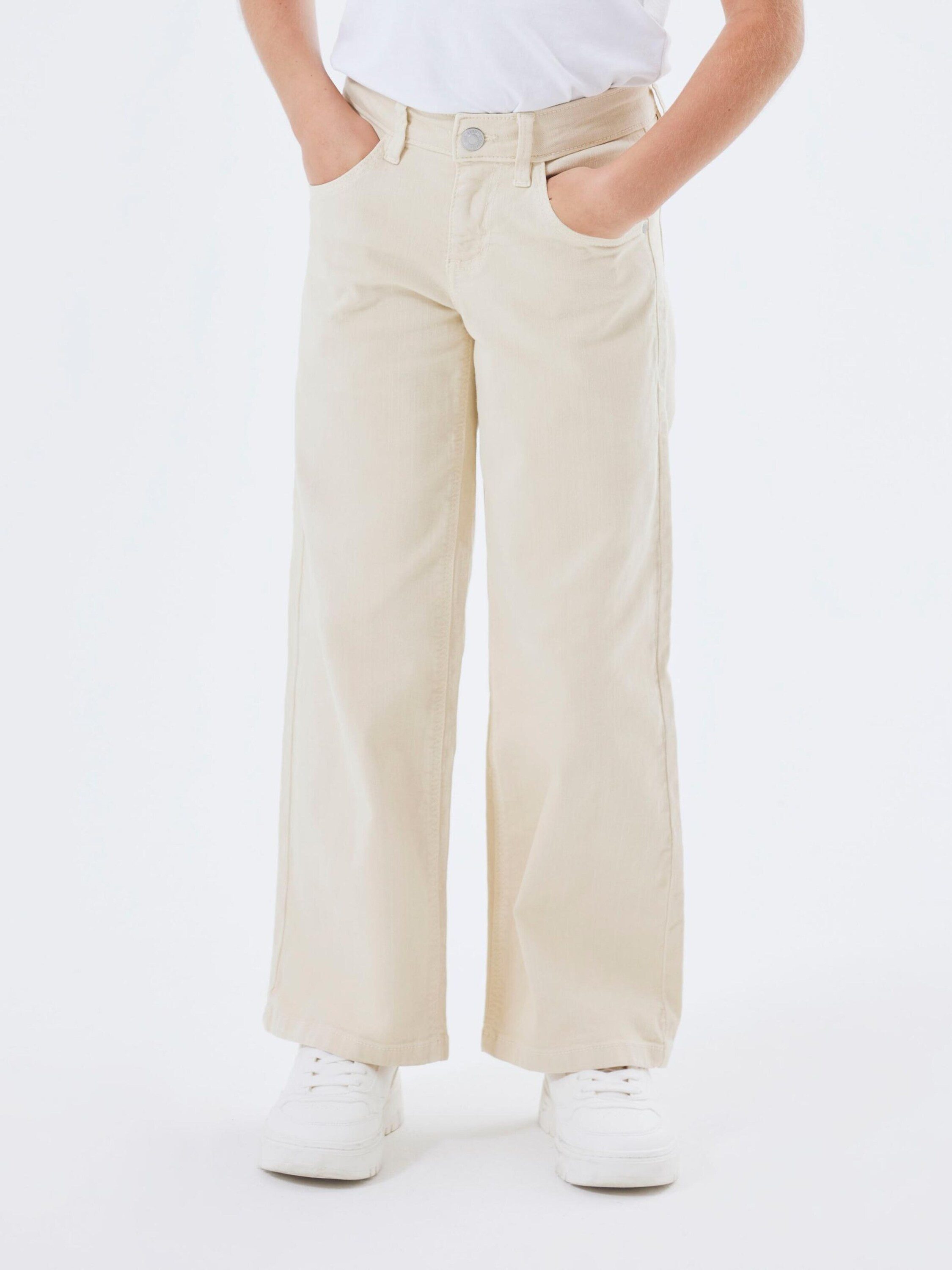 Name It Weite Jeans NKFRose (1-tlg) Plain/ohne Details