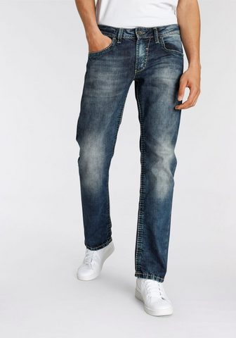 CAMP DAVID Straight-Jeans »NI:CO:R611« su markant...