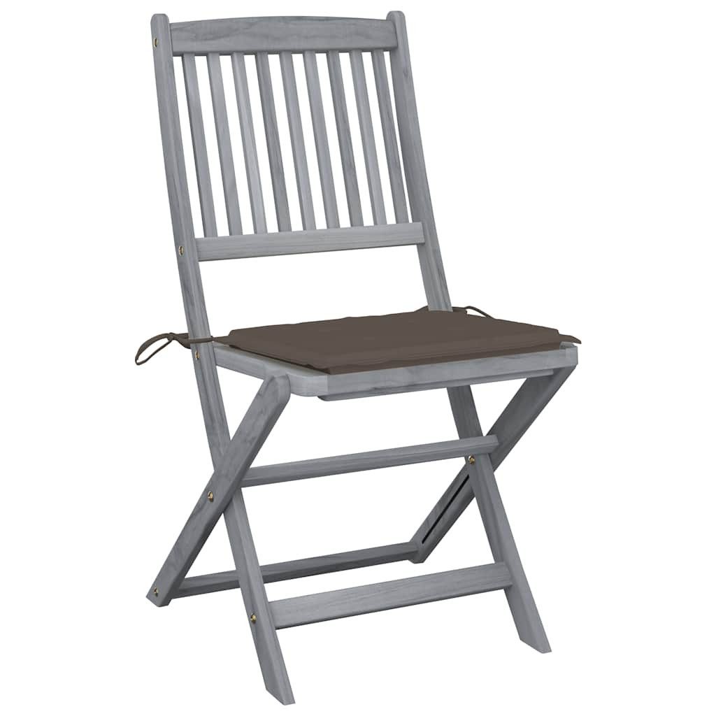 vidaXL Gartenstuhl Klappbare Gartenstühle 4 Stk. günstig online kaufen