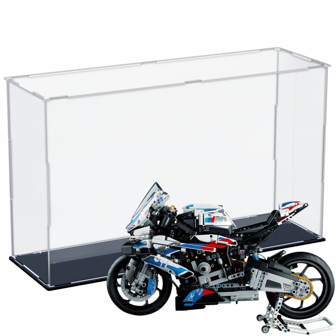 FiguWorld GmbH Vitrine Acryl Vitrine für LEGO® BMW M 1000 RR 42130 B/T/H 490x190x290 mm