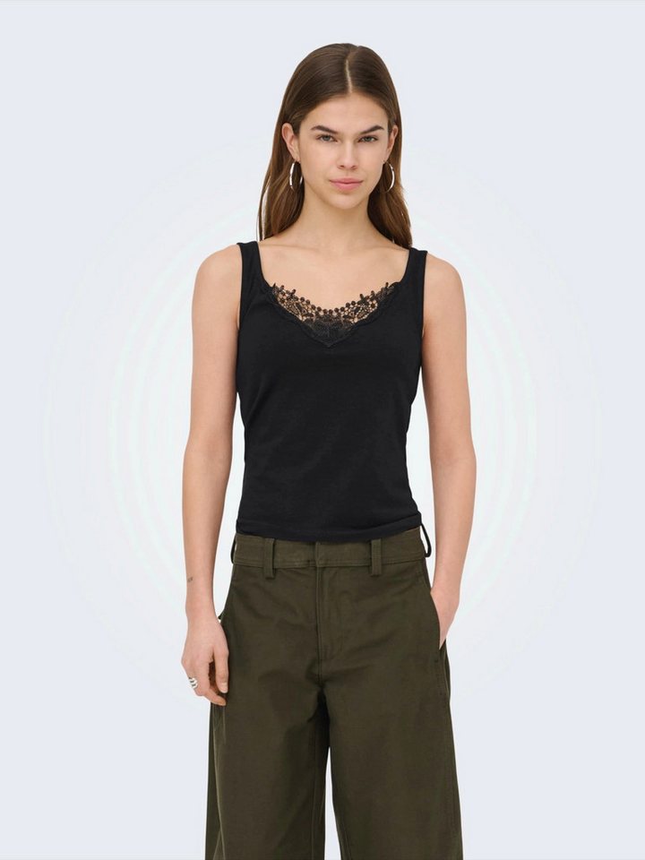 ONLY Shirttop (1-tlg) Spitze