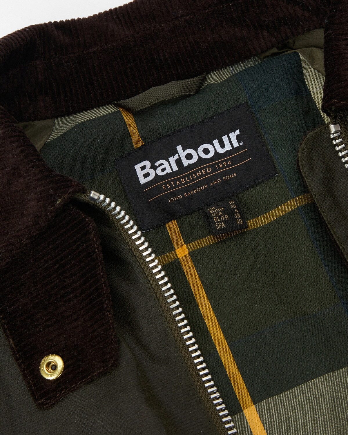 Barbour Allwetterjacke Kurze Wachsjacke Kearton günstig online kaufen