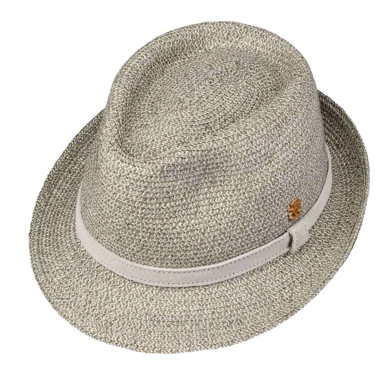 Damen Hüte Mayser Sonnenhut (1-St) Trilby mit Lederband, Made in the EU