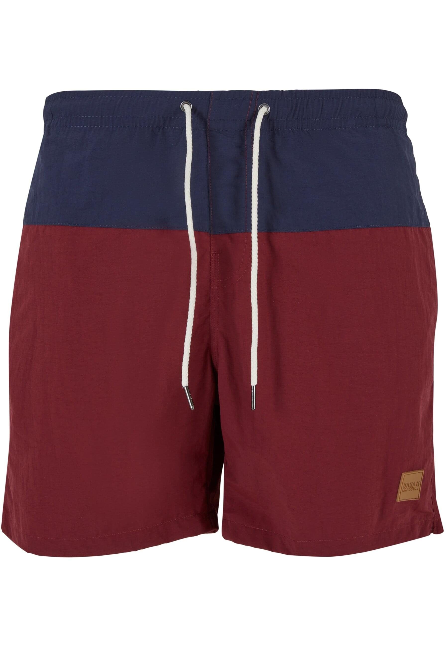 URBAN CLASSICS Badeshorts Urban Classics Herren Block Swim Shorts