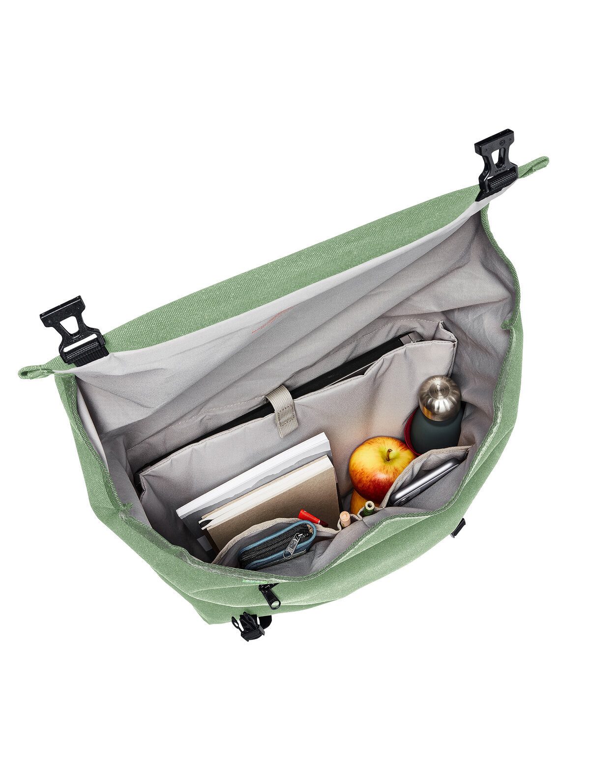 VAUDE Gepäckträgertasche Augsburg IV M (1-tlg., 1), Stylishe Citytasche zum Fahrradfahren