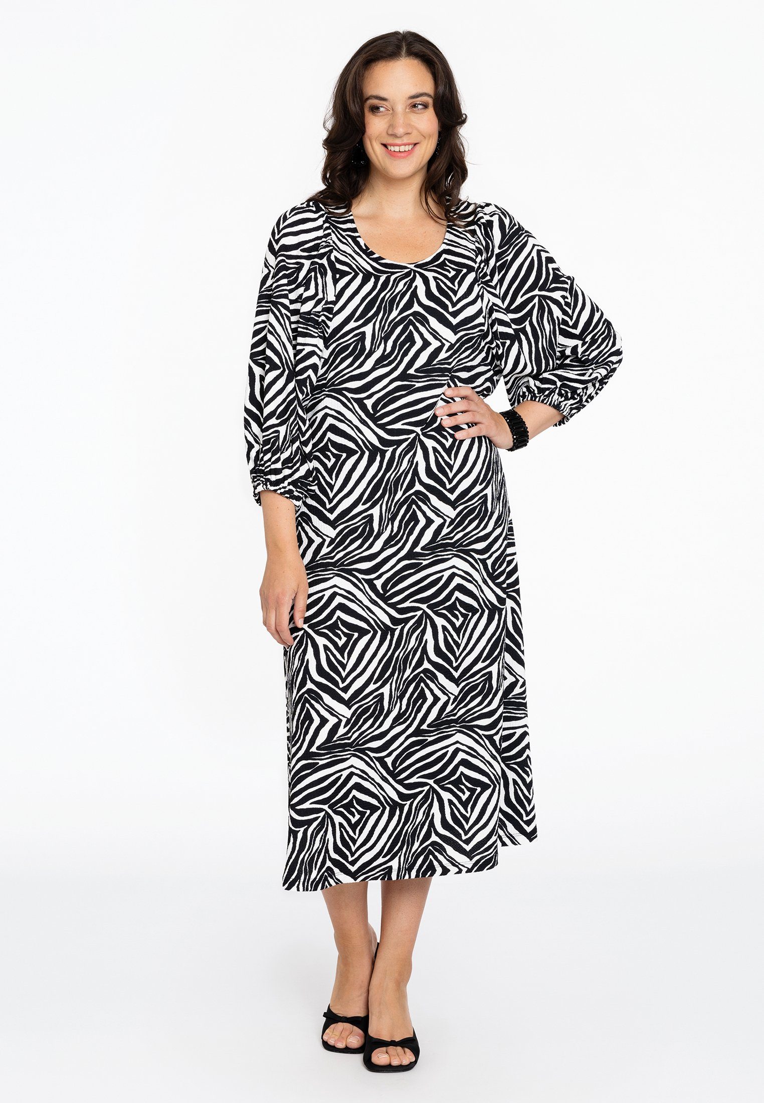 YOEK A-Linien-Kleid Damen Kleid Große Größen günstig online kaufen