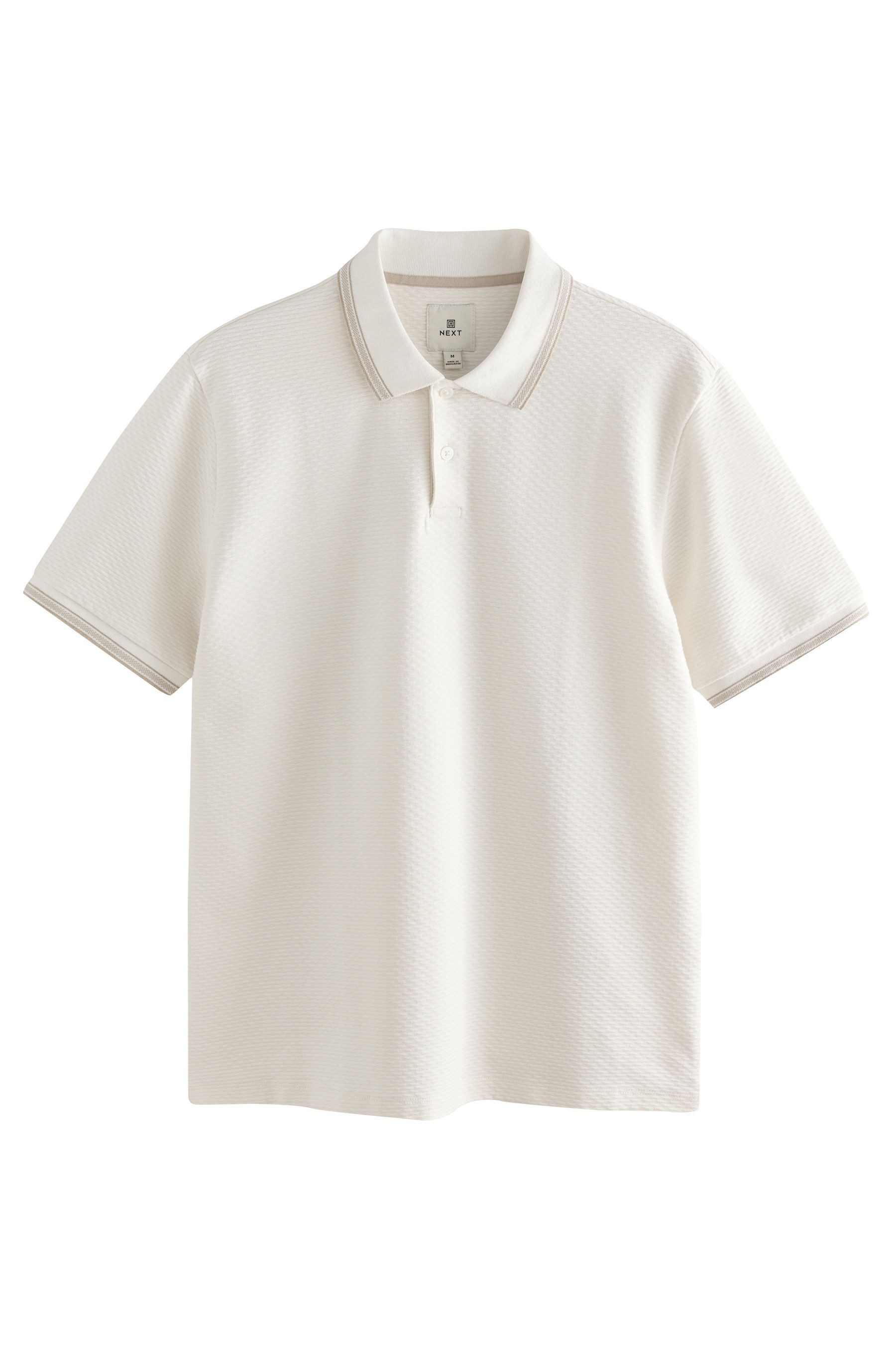 Next Poloshirt Strukturiertes Polo-Shirt (1-tlg) günstig online kaufen