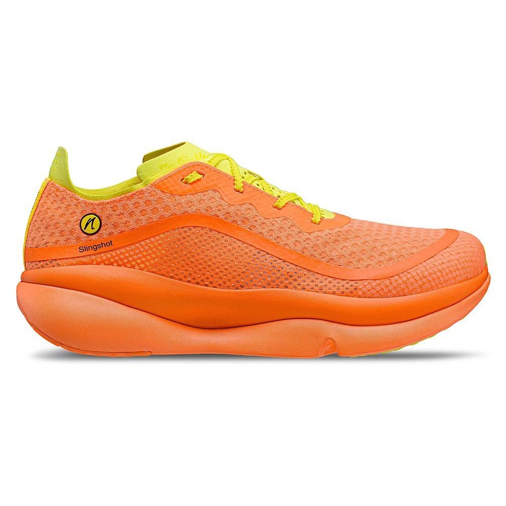 Joe Nimble Slingshot (breite Zehenbox) orange Herren Laufschuh