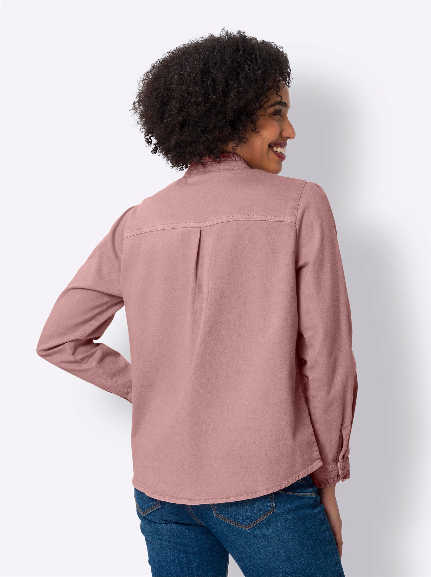 heine Klassische Bluse Jeansbluse günstig online kaufen