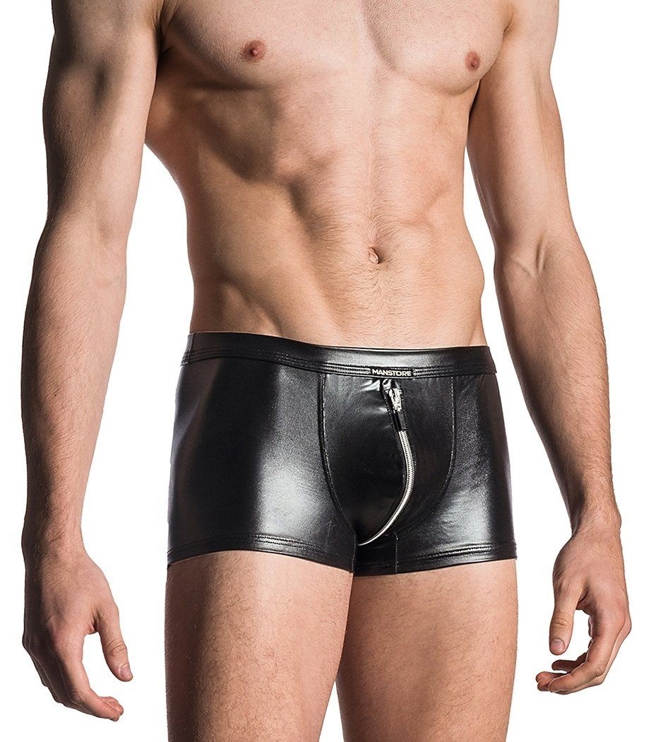 Boxershorts Manstore Clubwear M107 Zipped Pant schwarz