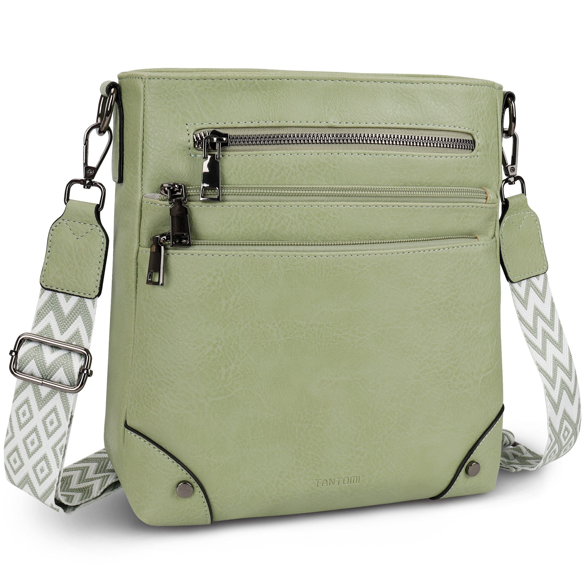 TAN.TOMI Umhängetasche Damen Mittelgroß Schultertasche Mehrere Taschen Cros günstig online kaufen